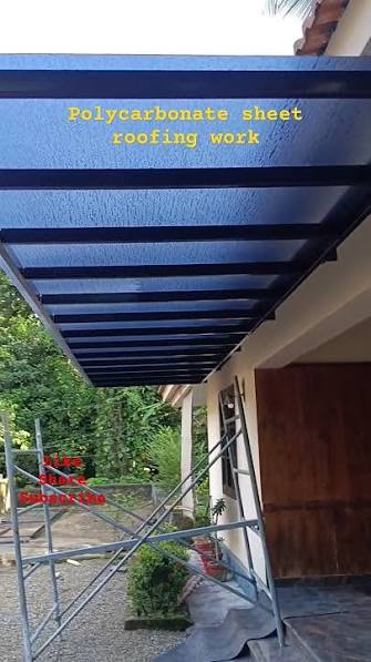 Raindrop Polycarbonate Sheets for Stylish Roofing